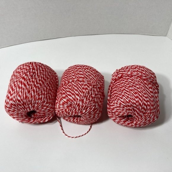 5 Aunt Lydia's Baker's Cotton Crochet Thread Red - Picture 5 of 13